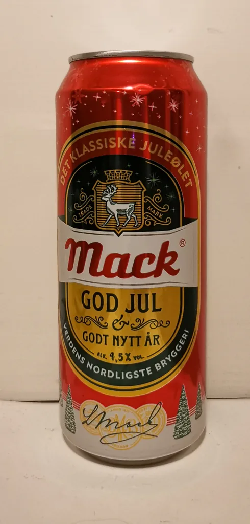 God jul og godt nyttår fra Mack